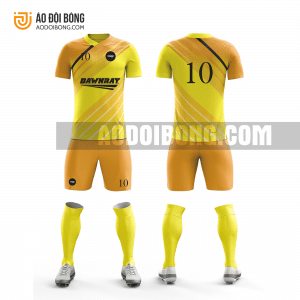Áo đội bóng đá thiết kế màu cam đẹp tại kiên giang ADBTK26