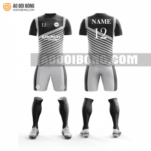 Áo đội bóng đá thiết kế màu đen đẹp tại bình định ADBTK8