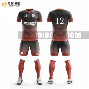 Áo đội bóng đá thiết kế màu đỏ đẹp tại hà tĩnh ADBTK20