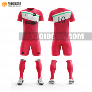 Áo đội bóng đá thiết kế màu hồng đẹp tại cà mau ADBTK12