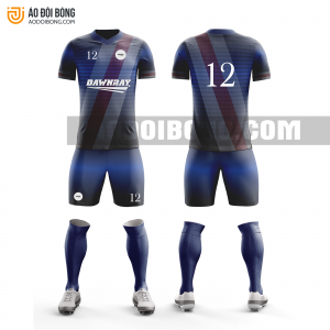 Áo đội bóng đá thiết kế màu xanh dương đẹp tại điện biên ADBTK14