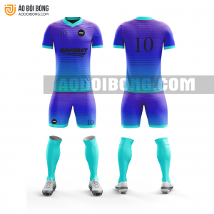 Áo đội bóng đá thiết kế màu xanh dương đẹp tại gia lai ADBTK17