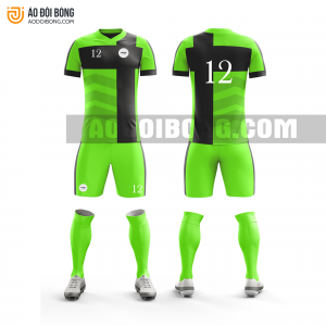 Áo đội bóng đá thiết kế màu xanh lá đẹp tại hà giang ADBTK18