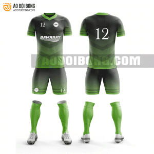 Áo đội bóng đá thiết kế màu xanh lá đẹp tại hà tĩnh ADBTK20