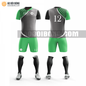 Áo đội bóng đá thiết kế màu xanh lá đẹp tại hậu giang ADBTK22