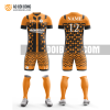 Áo đội bóng đá thiết kế màu cam đẹp tại hải phòng ADBTK55