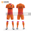 Áo đội bóng đá thiết kế màu cam đẹp tại lạng sơn ADBTK29
