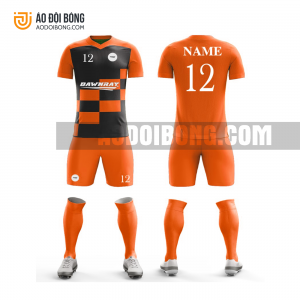 Áo đội bóng đá thiết kế màu cam đẹp tại vĩnh long ADBTK50