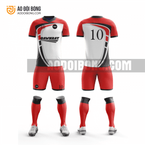 Áo đội bóng đá thiết kế màu đỏ đẹp tại quảng bình ADBTK39