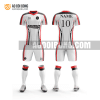 Áo đội bóng đá thiết kế màu đỏ trắng đẹp tại ninh bình ADBTK34