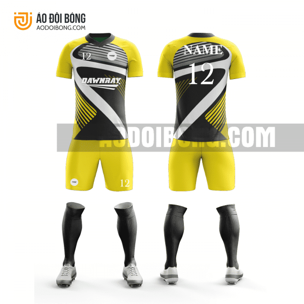 Áo đội bóng đá thiết kế màu vàng đẹp tại thanh hóa ADBTK46